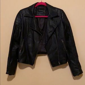 BRANDY MELVILLE FAUX LEATHER JACKET